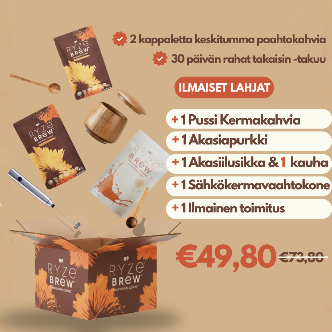 Ryzebrew™ Kahvi sienillä
