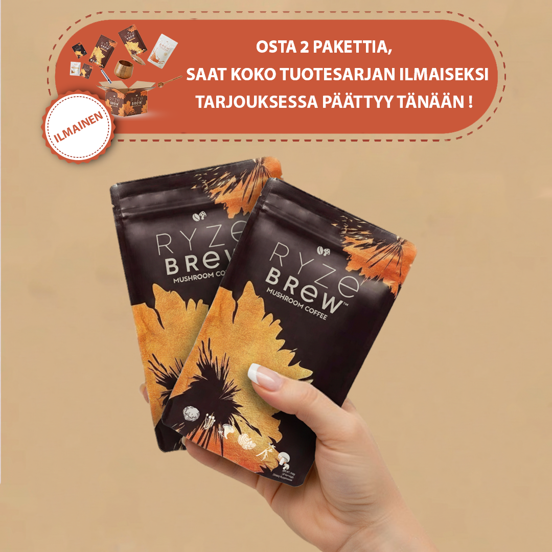 Ryzebrew™ Kahvi sienillä