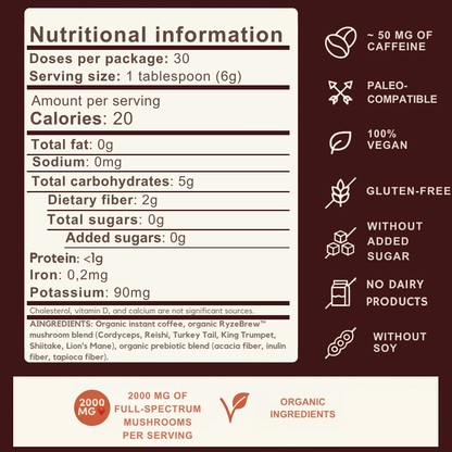 Ryzebrew™ Mushroom Coffee